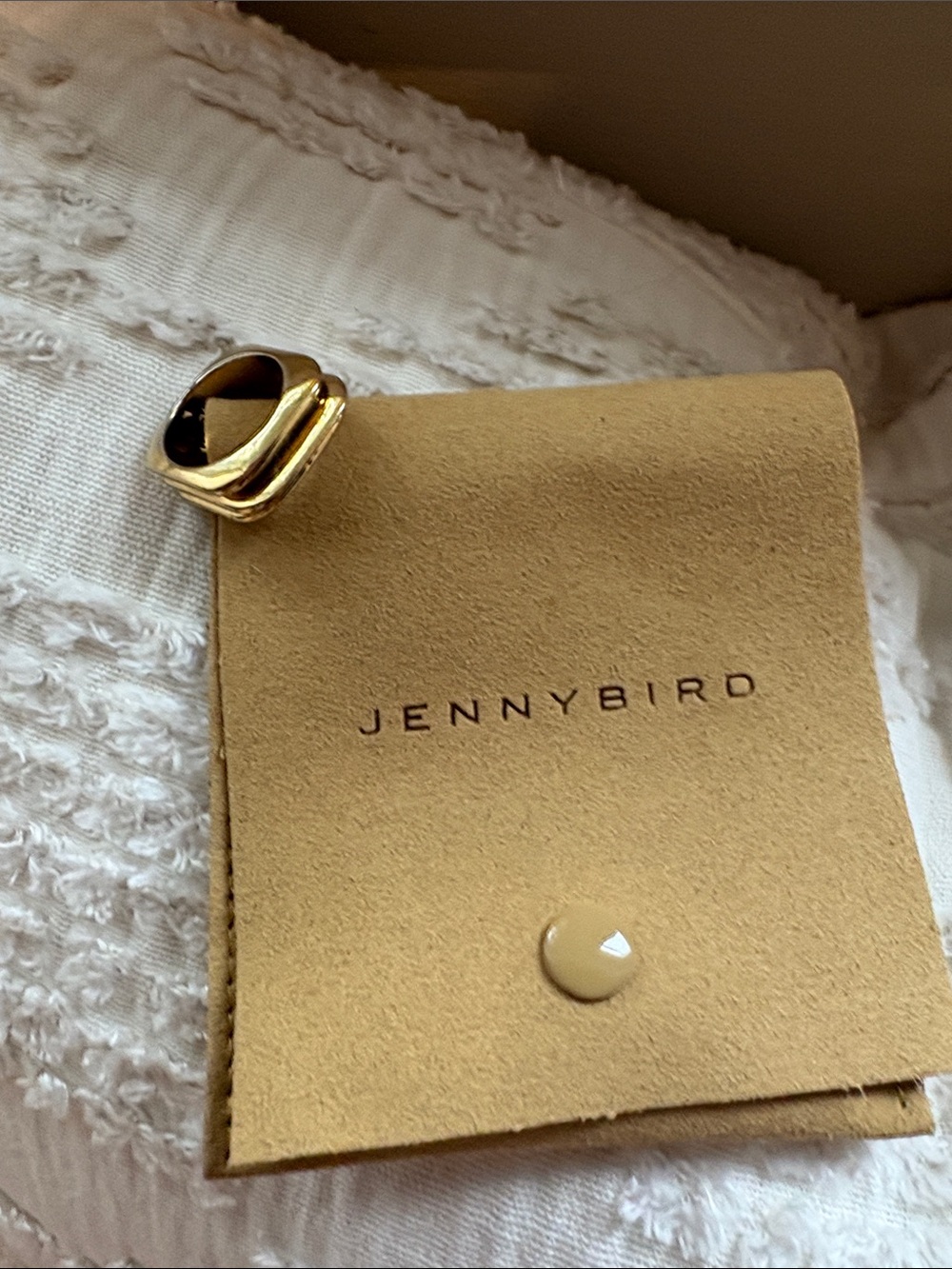 Jenny Bird Gold plated Ring
